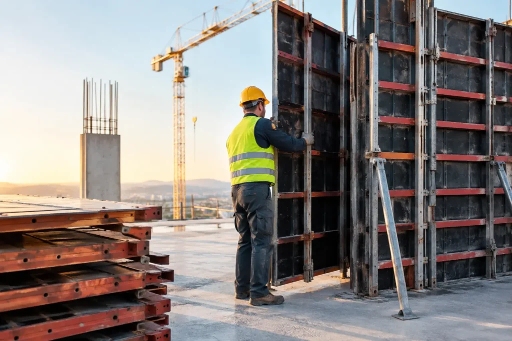 Închiriere cofraje beton pentru turnări fără întârzieri